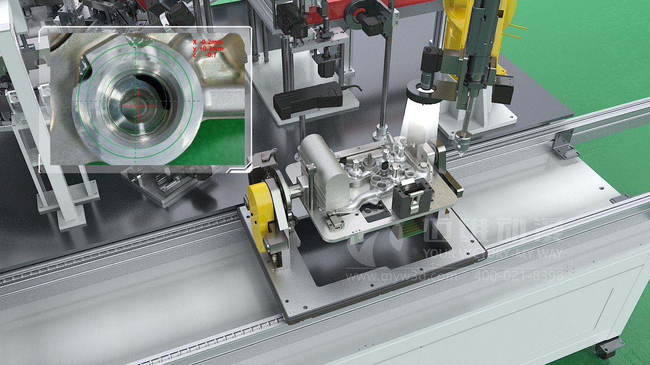 特斯拉汽车生产线三维动画展示(图4) 特斯拉汽车生产线三维动画展示(图4)