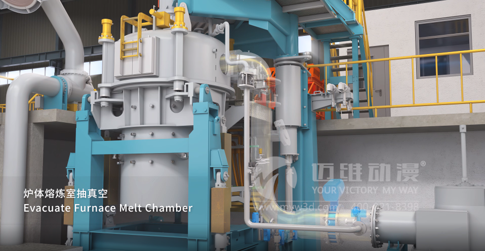 真空脱气炉模块化设计三维动画(图2) 真空脱气炉模块化设计三维动画(图2)