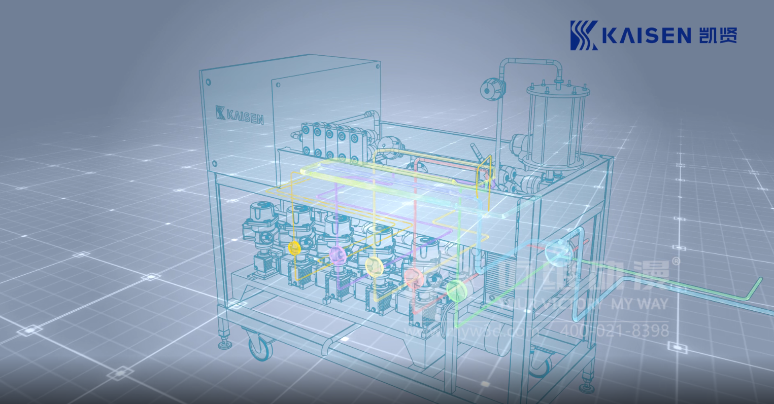 在线配液系统流程三维动画(图1) 在线配液系统流程三维动画(图1)