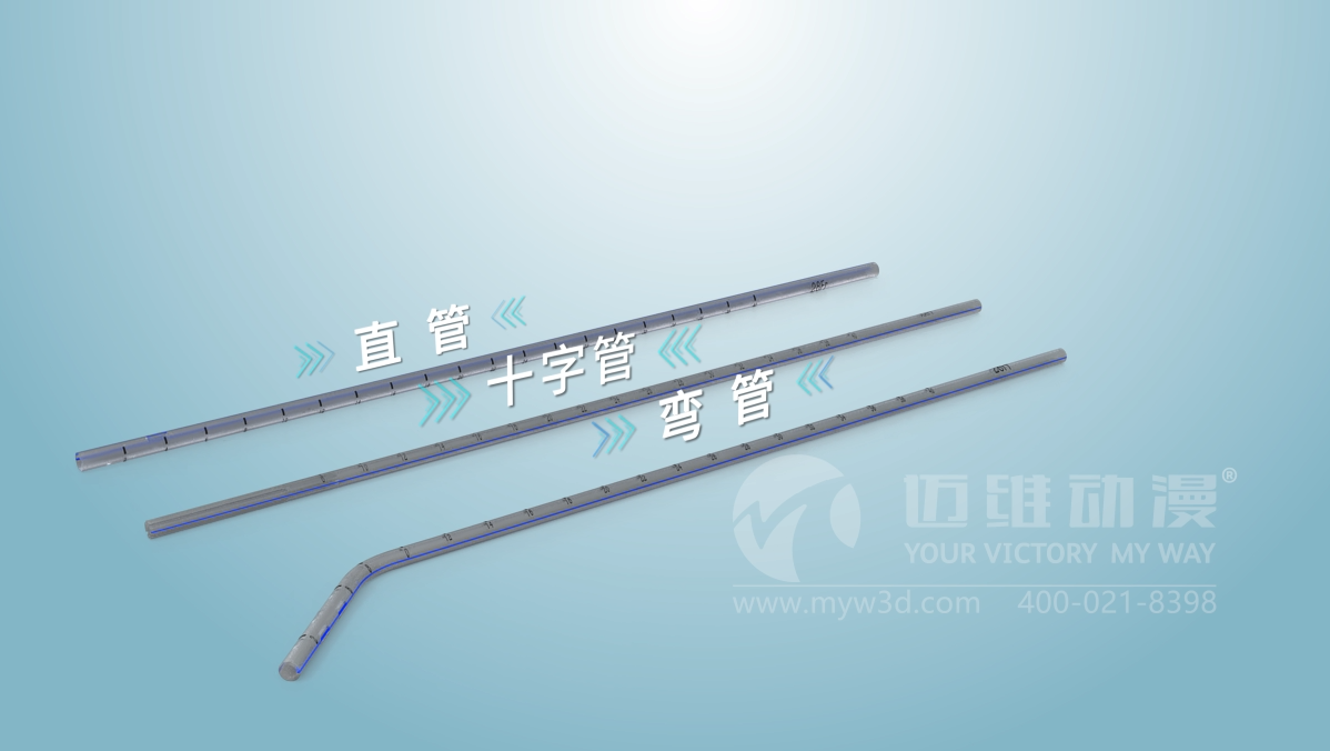 胸腔引流管三维动画(图1) 胸腔引流管三维动画(图1)